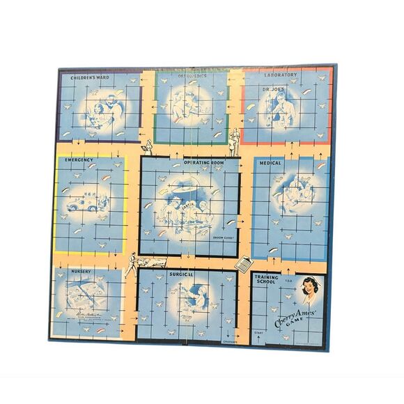 Cherry Ames Nursing Game Parker Brothers Vintage 1959 - Picture 3 of 7